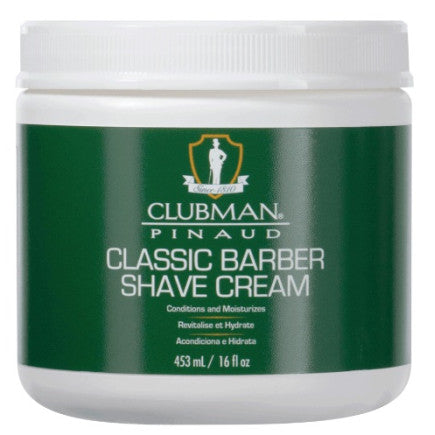 Clubman Classic Barber Shave Cream, 16oz