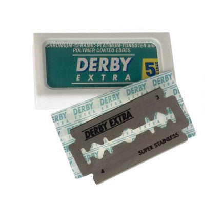 Derby Extra Stainless Double Edge Razor Blades