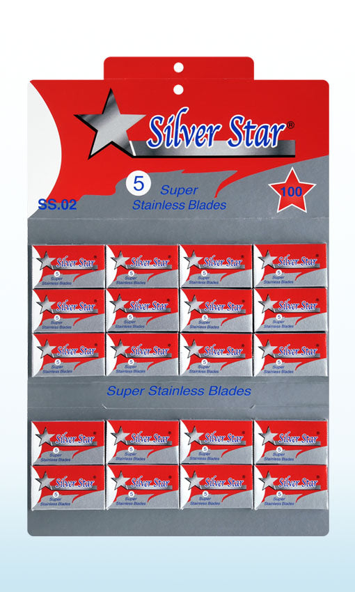 LORD Silver Star Double Edge Stainless Steel Blades