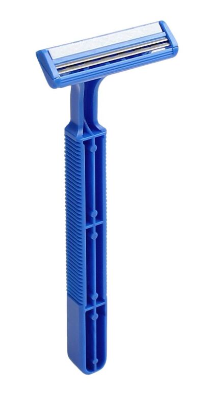 Personna Twin Blade Face Razor Long Handle