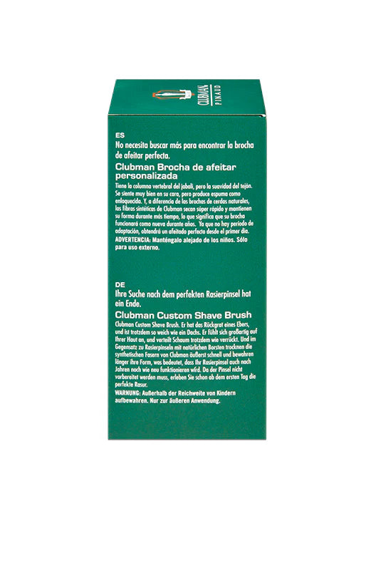 Clubman Synthetic Shave Brush