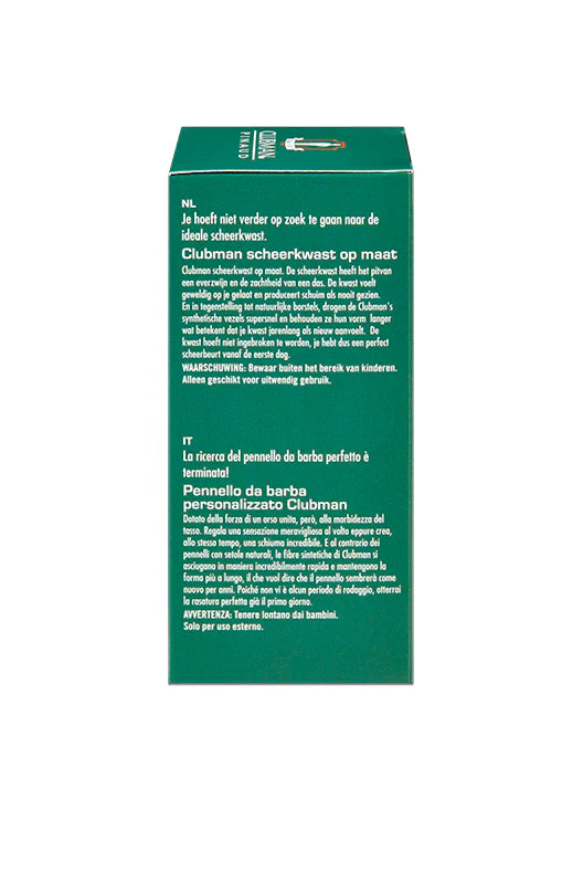 Clubman Synthetic Shave Brush